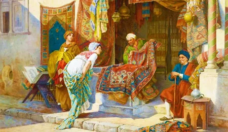 تجار فرش دستباف ایرانی